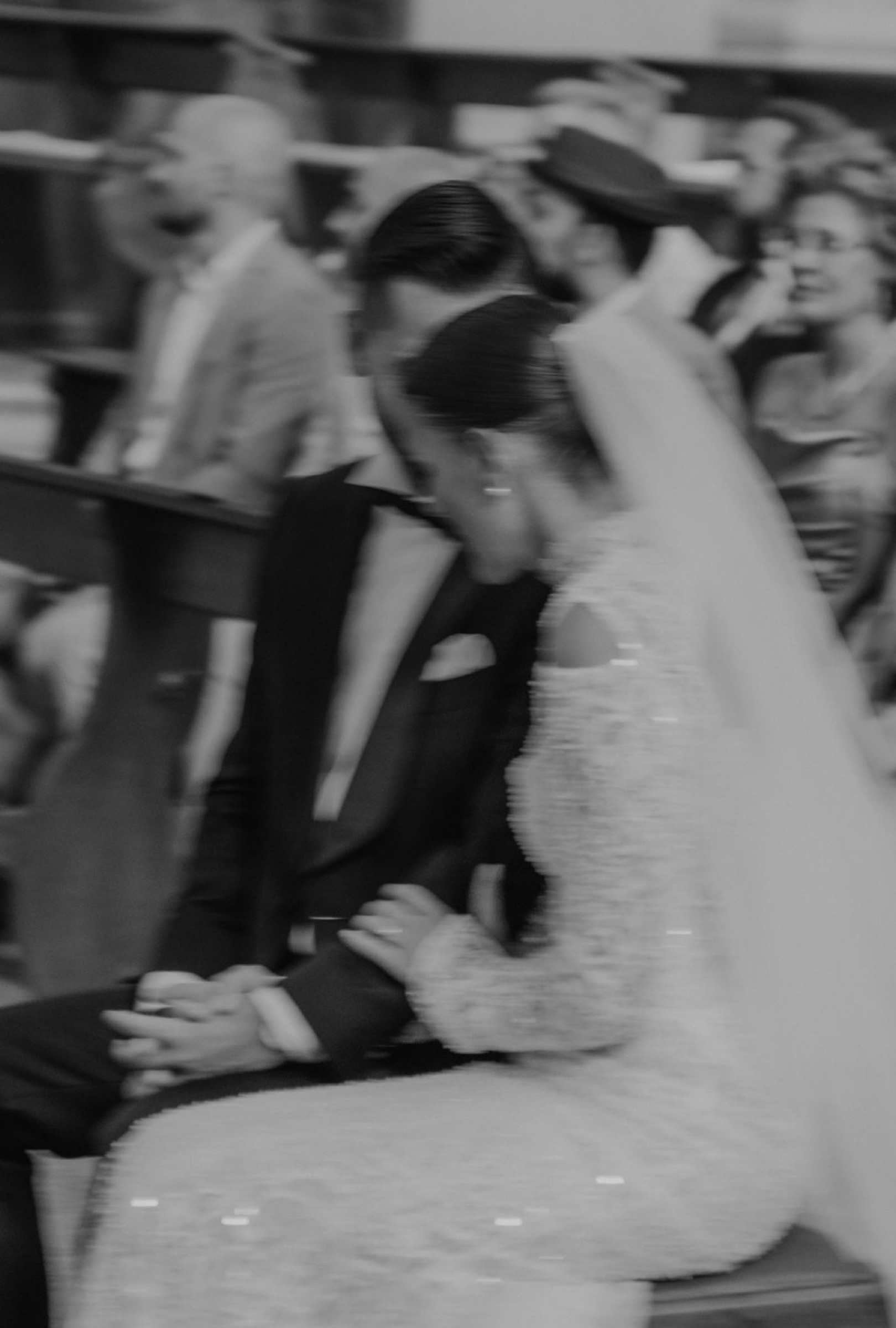 Couple seated during the ceremony